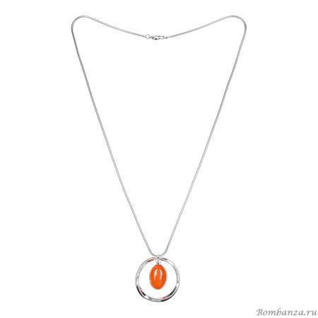 Колье Fiore Luna, ORANGE OPAL